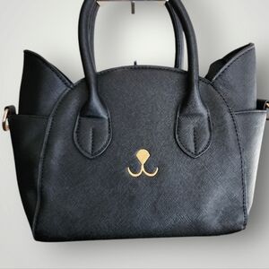 Fun Cat Satchel in Black 3-Way BagBrand. NWOT